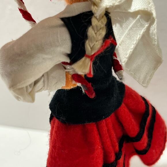 Vintage Fraulein felt doll made in Germany - Picture 11 of 11